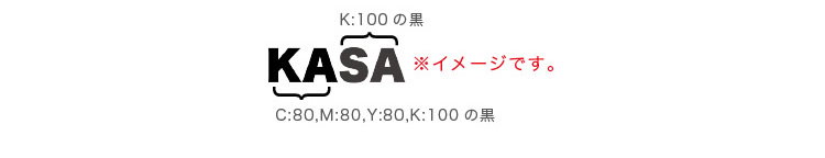クリアファイル色の濃度のばらつき