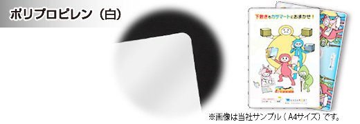 ポリプロピレン(白)