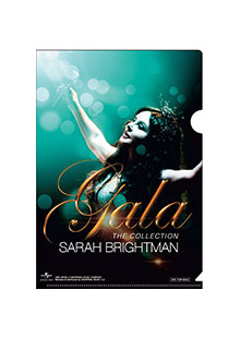 【SARAH　BRIGHTMAN A5クリアファイル】 / A5クリアファイル表面柄