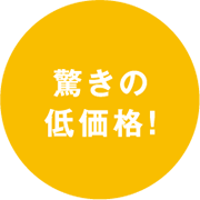 驚きの低価格!