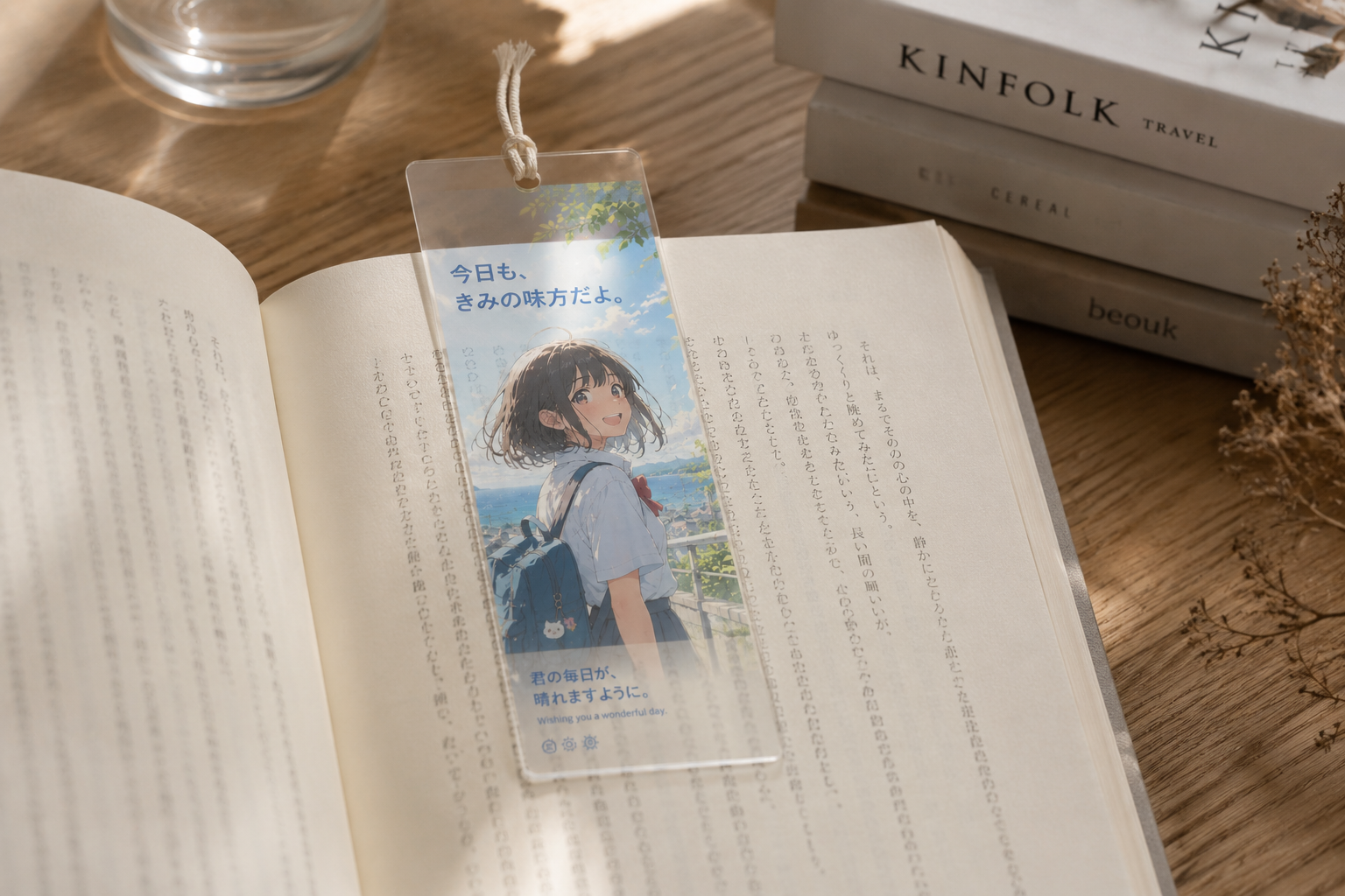 クリアしおりの商品イメージ