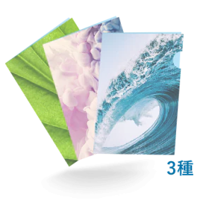 A5クリアファイル3種同時発注