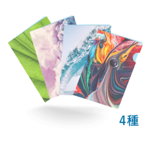 A5クリアファイル4種同時発注
